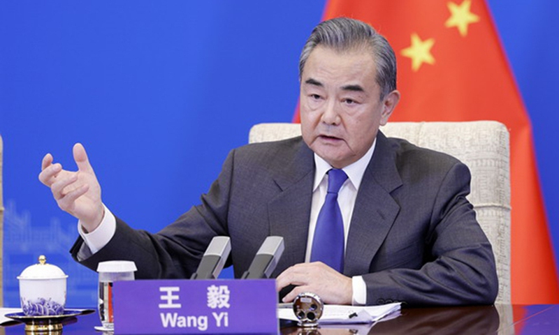 Chinese State Councilor and Foreign Minister Wang Yi Photo: Ministry of Foreign Affairs