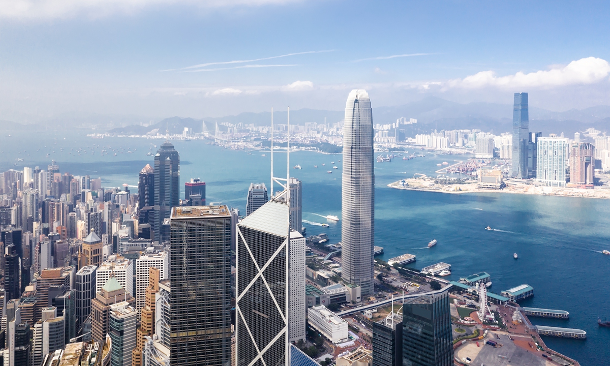 A view of Hong Kong. Photo: VCG