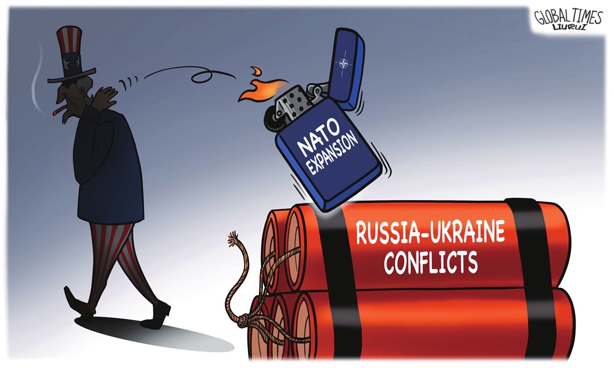 NATO Expansion Illustration: Liu Rui/GT