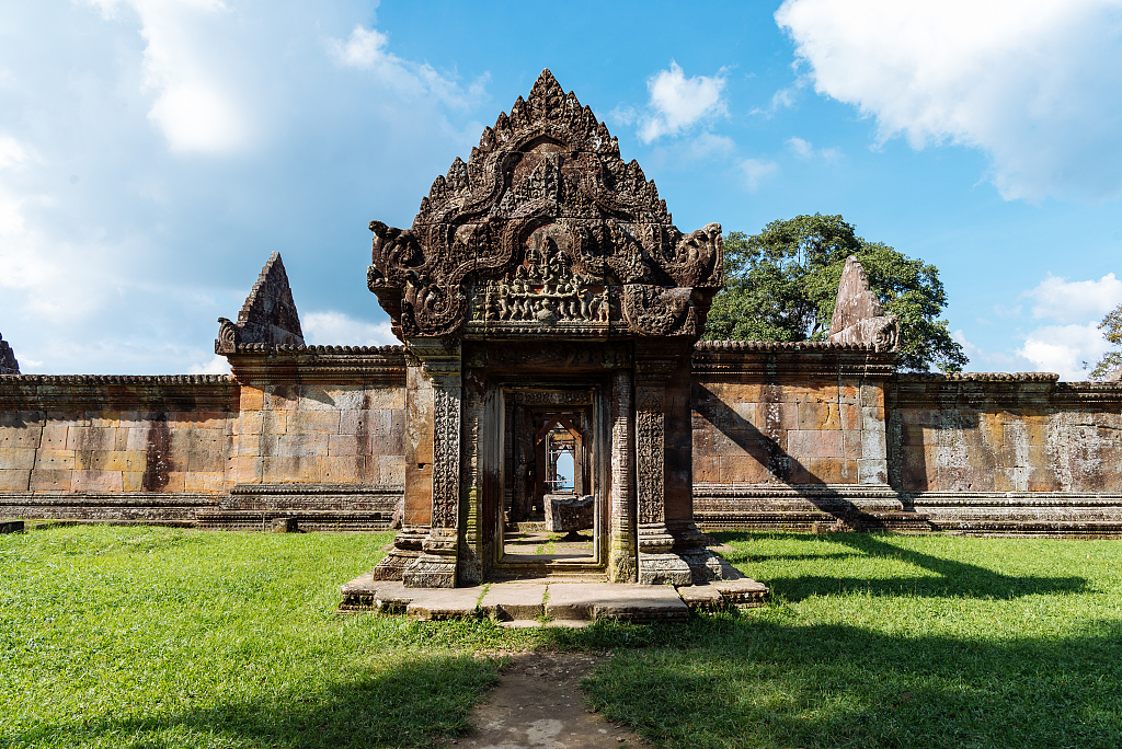 Temple of Preah Vihear in Preah Vihear province, Cambodia. /CFP