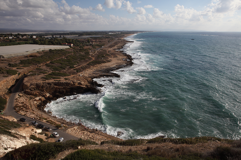 Rosh Hanikra, Mediterranean coast, Israel. /CFP 
