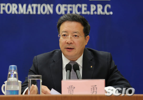 Jia Yong, vice president of China's Disabled Person's Federation, speaks at a press conference in Beijing on June 1st, 2018. [Photo: scio.gov.cn]