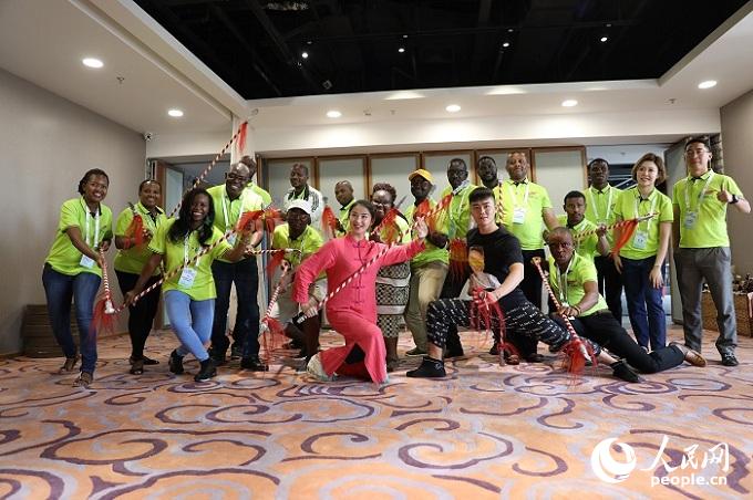 The third China-Africa Youth Festival opens in Beijing,on June 21, 2018.[Photo: people.cn]