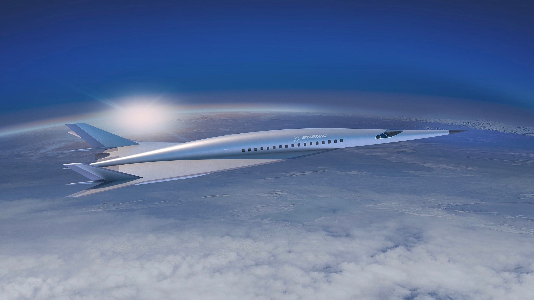 Boeing, a US aerospace company, reveals its first passenger-carrying hypersonic vehicle concept – and it could get you from London to New York in two hours. [Photo:VCG]