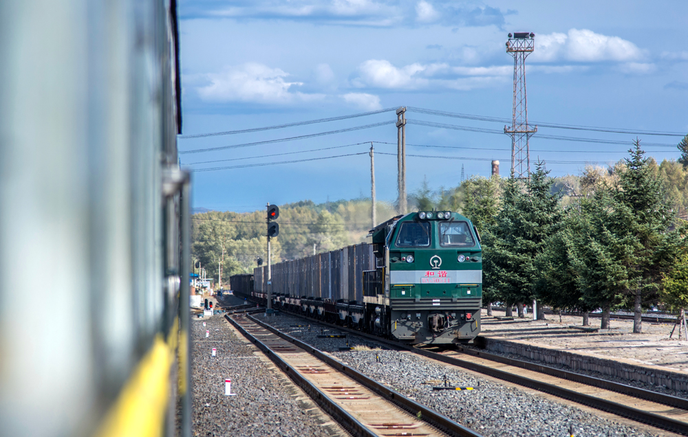 Railway in the Democratic People's Republic of Korea. [File Photo: IC]