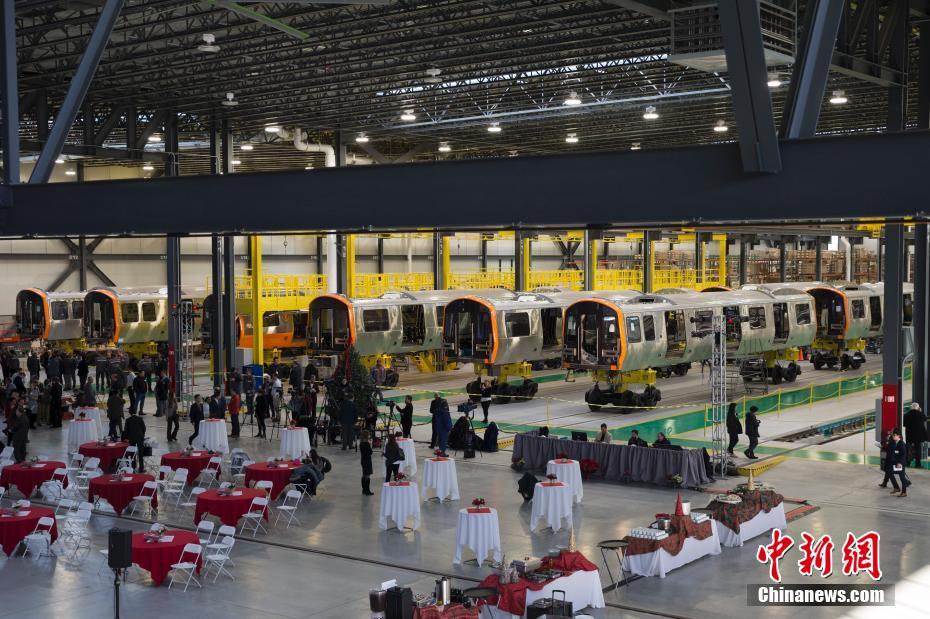 Massachusetts Bay Transportation Authority ordered 152 Orange Line subways cars and 252 Red Line subway cars. [Photo: chinanews.com]