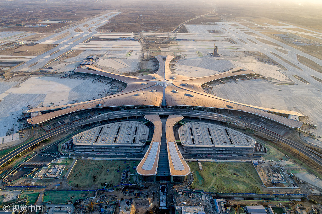 Beijing Daxing International Airport. [Photo: VCG]