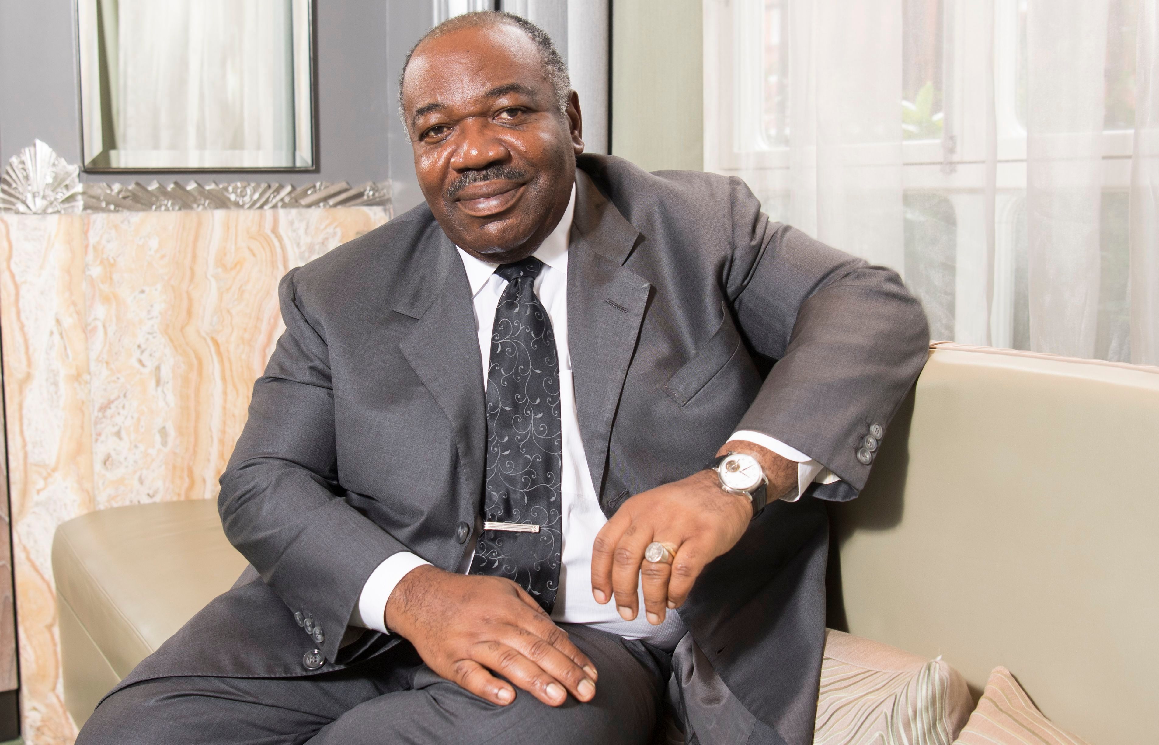 President of Gabon Ali Bongo Ondimba President of Gabon Ali Bongo Ondimba,London,UK, October 8, 2018.[Photo via IC/Paul Grover]