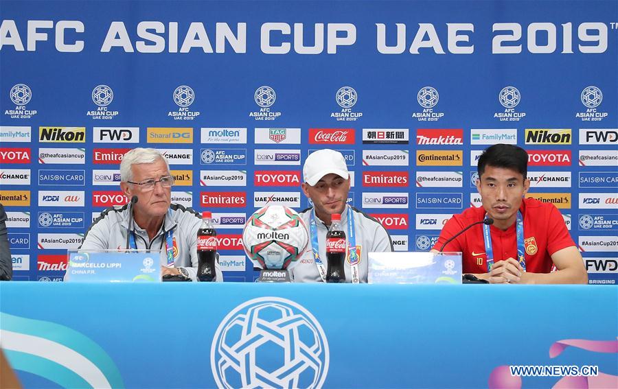 (SP)UAE-ABU DHABI-AFC ASIAN CUP-UAE-PRESS CONFERENCE