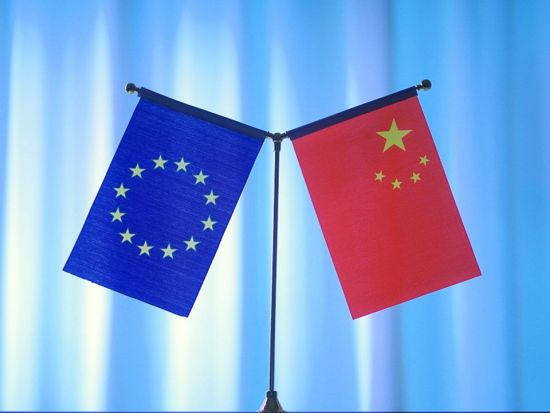 Chinese FM meets diplomatic envoys from EU, member states