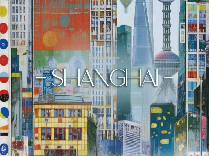 AI posters | City series: Shanghai