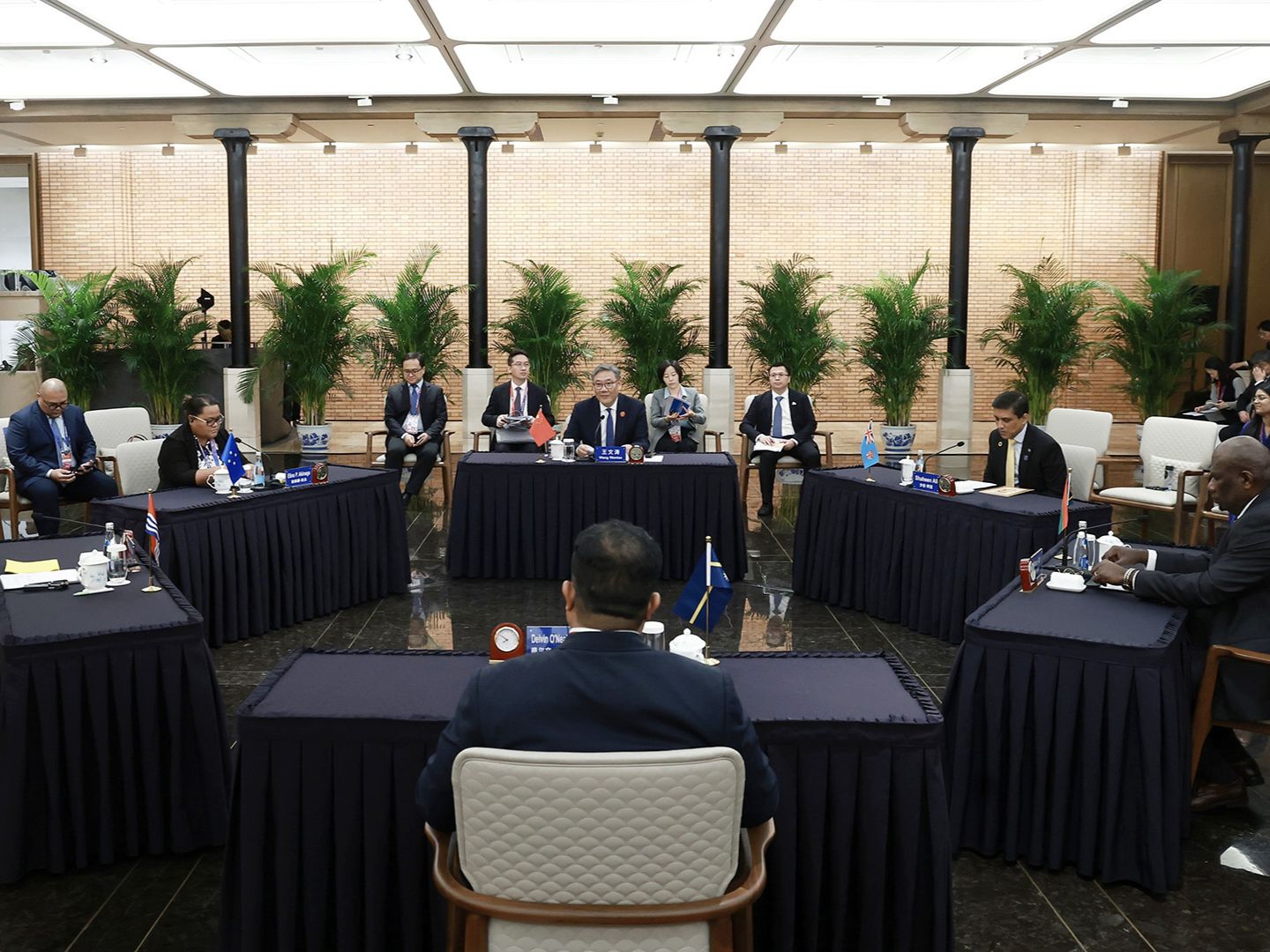 China, Pacific Island nations sign economic partnership