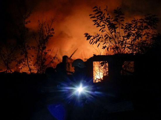 Russia launches massive strike on Ukrainian military, energy facilities