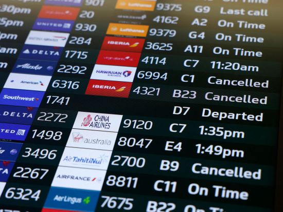 Over 2,000 flights canceled across US as federal gov't shutdown enters Day 40