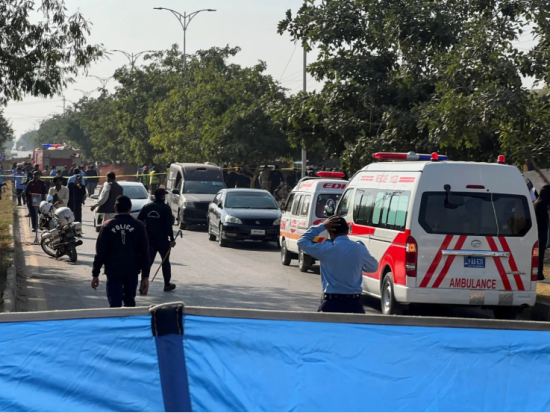 12 killed, 27 injured in Islamabad suicide bombing