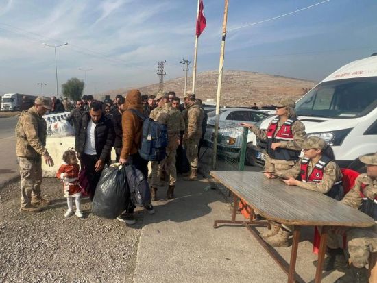 Over 550,000 Syrians return from Türkiye since December 2024