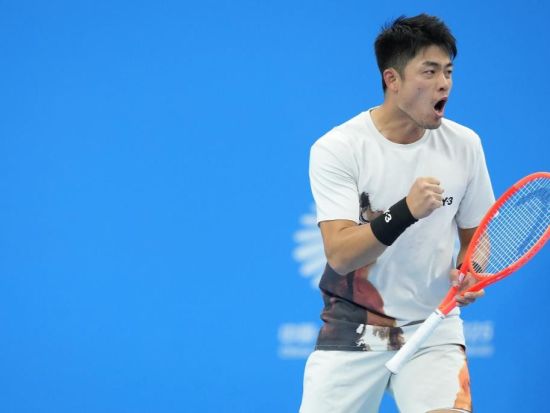 China's 15th National Games: tennis men's singles final