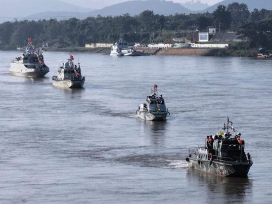 159th joint patrol of Mekong River begins