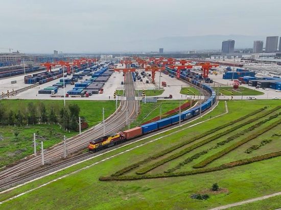 China-Europe freight train trips hit 120,000