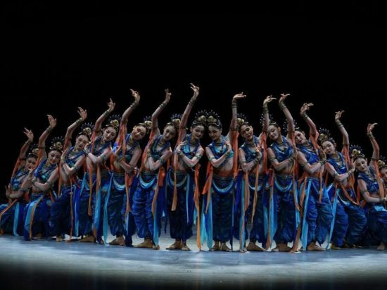 Artists of China National Opera House perform in dance drama 'Qiuci' in Beijing