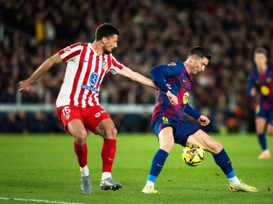 La Liga football match: FC Barcelona vs. Atletico de Madrid