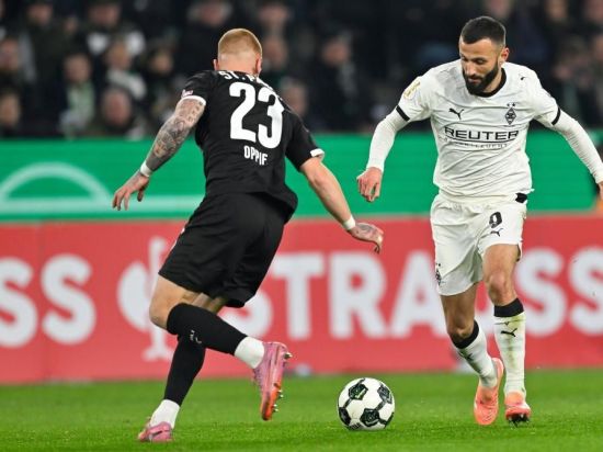 German Cup: Borussia Moenchengladbach vs. FC St. Pauli