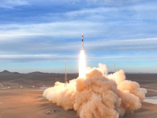 China's Kuaizhou-1A rocket launches two new satellites into space