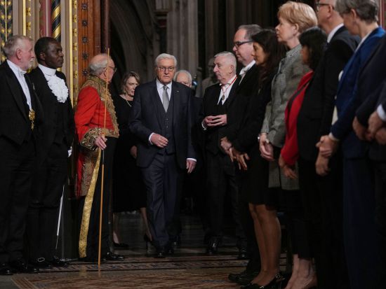 German president urges European 'self-confidence' on UK state visit