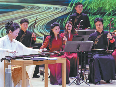 Traditional instrument carries ancient waterway's flowing history