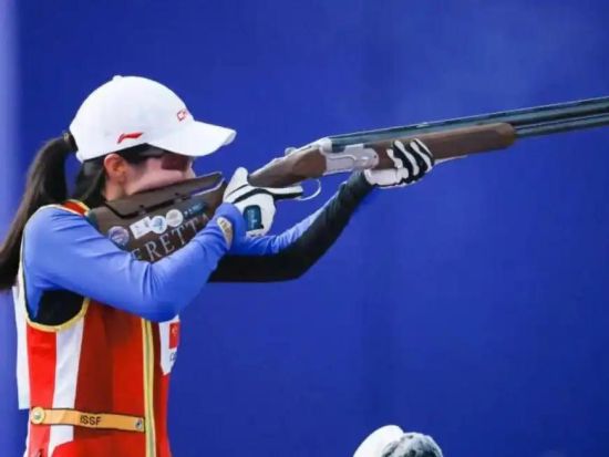 China's Jiang wins women's skeet gold with perfect scores at ISSF World Cup Final