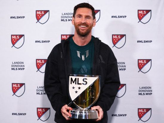 Messi wins second MLS MVP award