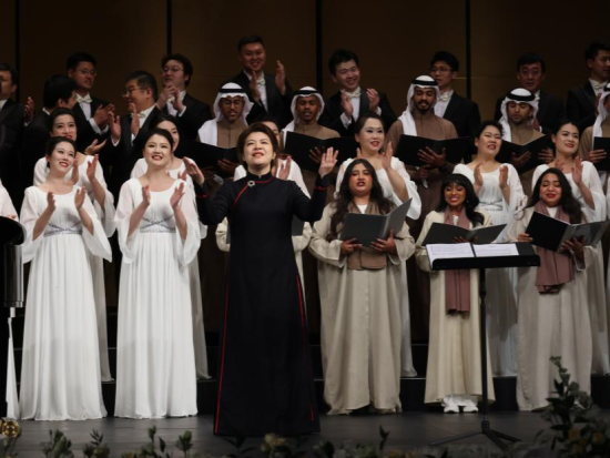 Renowned Chinese choir brings the house down on first tour in Saudi Arabia