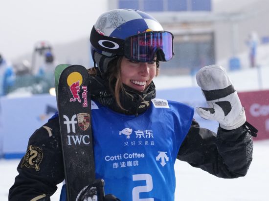 Gu Ailing seizes victory with last-run comeback at home World Cup