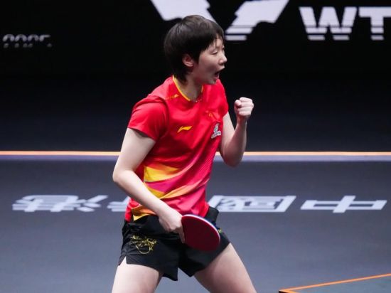 China's Wang retains women's singles title at WTT Finals