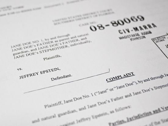 US Justice Department starts releasing Epstein files