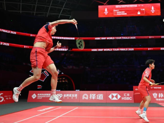 China's Feng/Huang claim mixed doubles title at BWF World Tour Finals
