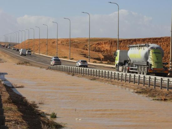 Winter rainy season brings floods to Israel