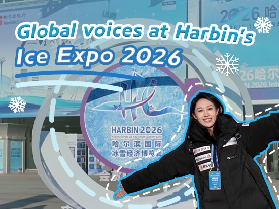 Global voices at Harbin's Ice Expo 2026