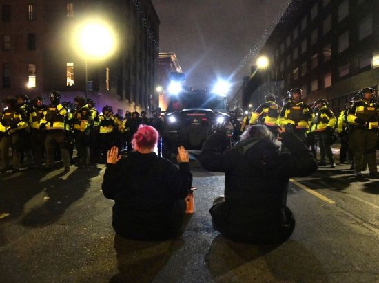 Tensions soar after US protester shot dead by ICE agent