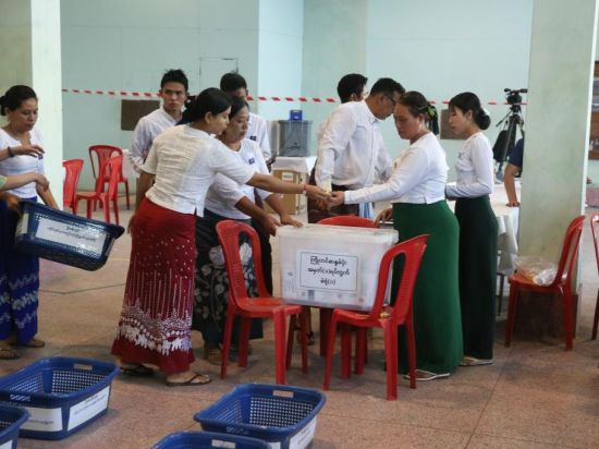Myanmar begins second phase of general election