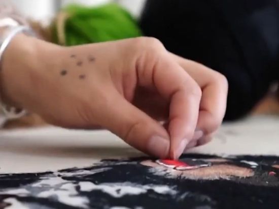 Trending in China | Huangyuan leather embroidery