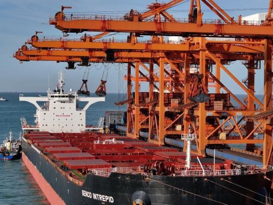 Cargo throughput at Tangshan Port up 2.53 percent year on year