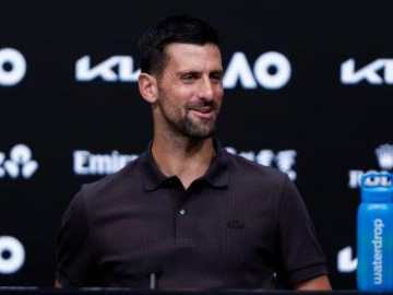 Djokovic attends press conference ahead of Australian Open