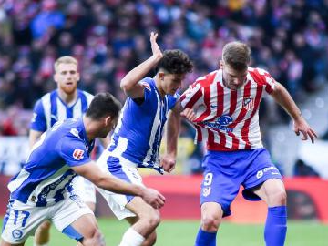 La Liga football match: Atletico de Madrid vs. Deportivo Alaves