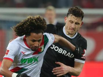 Bundesliga football match: FC Augsburg vs. SC Freiburg