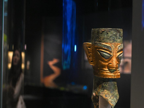 Exhibition showcasing ancient Shu civilization kicks off in Beijing