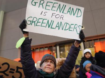 People attend protest in New York