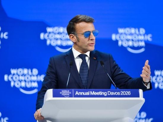 Macron says French Navy boards oil tanker from Russia, vessel diverted