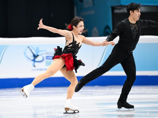 China's Sui/Han finish runners-up at ISU Figure Skating Four Continents Championships