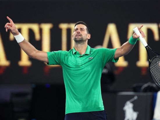 Djokovic claims 400th grand slam win to reach Australian Open 4th round